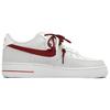 Nike Air Force 1 Kaleidoscope, Wisteria, Shopping Bag Abrasion Resistant Low top Skateboard Shoes Unisex White Red CW2288-111(Team113-S-BOX)