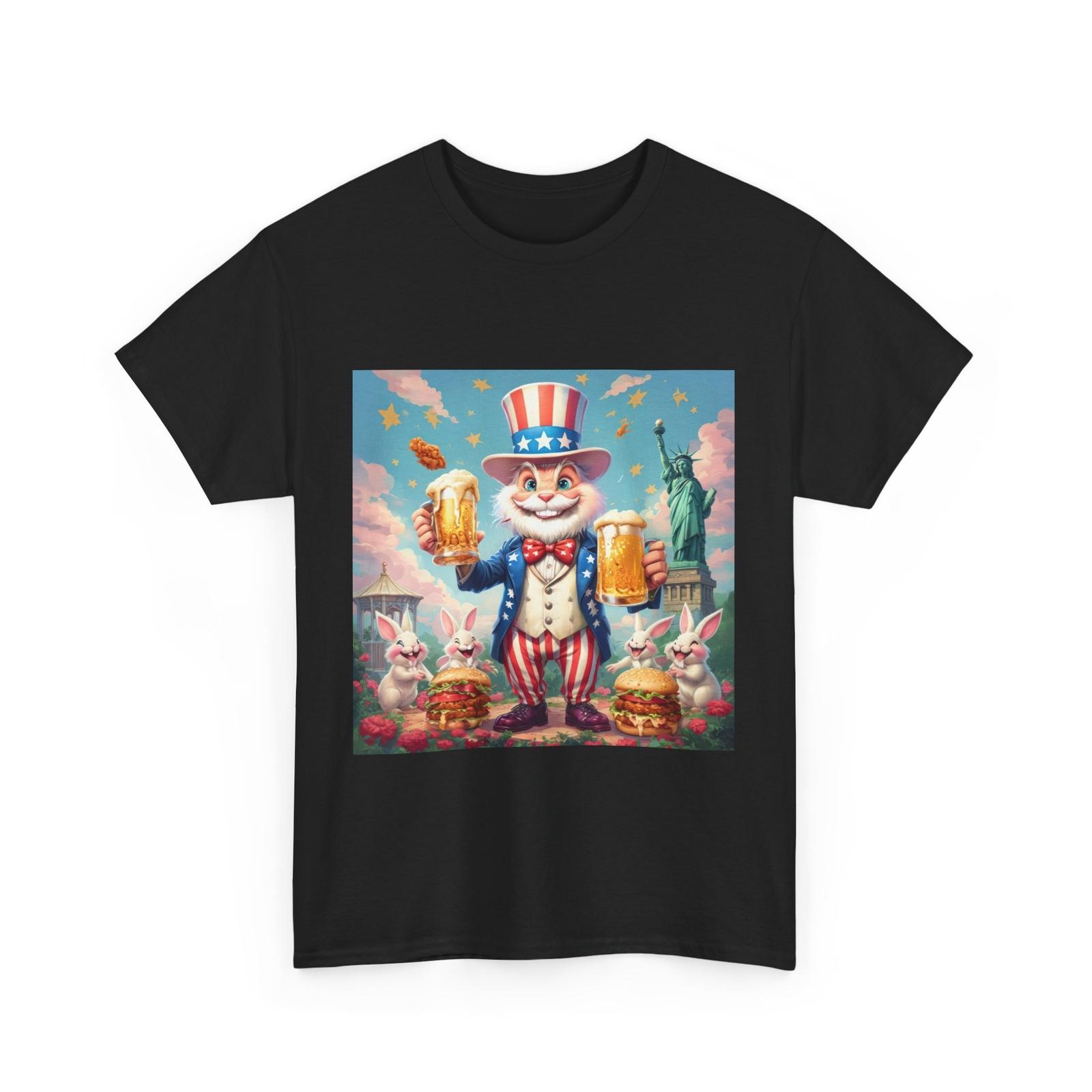 Patriotic Uncle Sam Tee - Weird Independence Day July 4 Celebrations T-Shirt 4XL