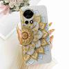 Neu Für Huawei nova 12 5G BLK-AL00 Hülle Luxus Blume Schmetterling Silikon Rückseite Für Huawei Nova12 5G Handyhüllen Bumper