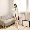 Womens High Boots With Pu Material And Antislip Sole For Autumn Fashion Style