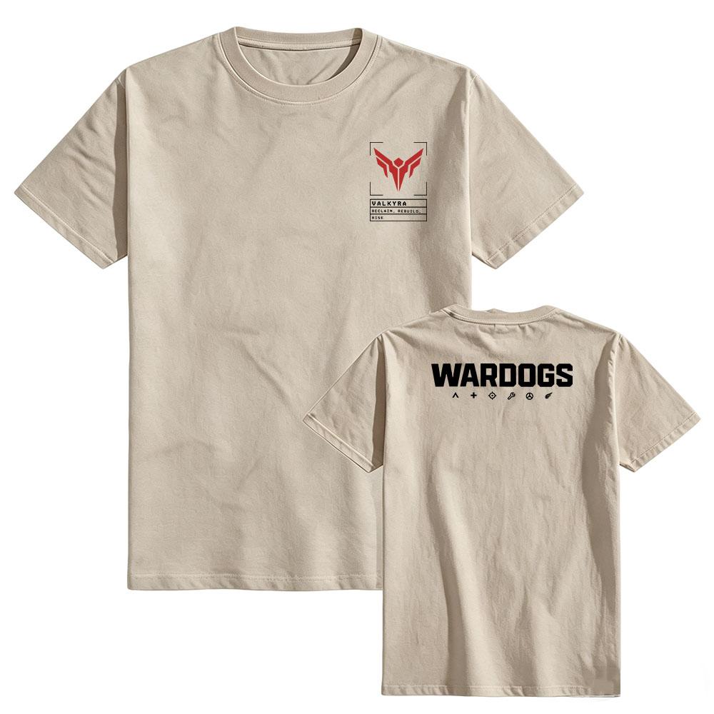 WARDOGS MANTICORE GREEN VALKYRA RED LONESTAR BLUE T-shirt Short Sleeve Summer O-neck Unisex Streetwear Graphic Print Merch Tees