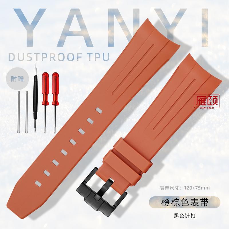 Gummiarmband für Blancpain X Swatch Five Oceans Gummi-Taucharmband, wasserdicht, 22 mm, Herrenuhrenarmband mit Schraubwerkzeug