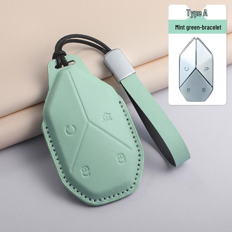 

BYD Fangchengbao High-Style Purple Key Case for Baowo Models 3, 5, and 8