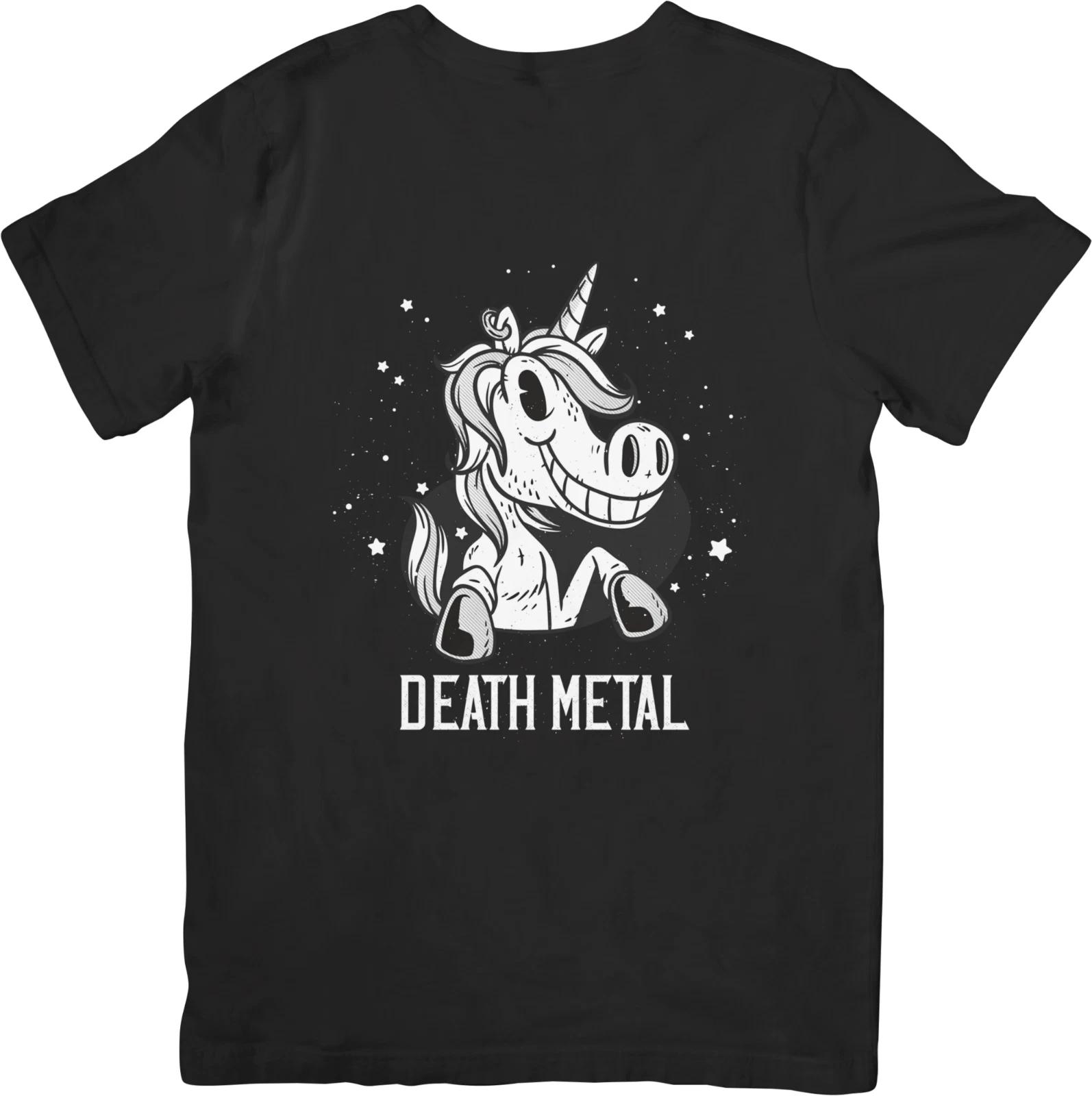 

Тяжелый металл Музыка Унисекс Посадка для мужчин и женщин Качественная хлопковая футболка Черная M