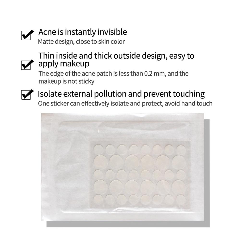 LAMUSELAND Waterproof Acne Patch Acne Skin Care Acne Repair 4g