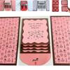 Handmade Waterfall Christmas Gift Card Booklet Creative Holiday Gift Card Festive Cash & Voucher Holder for Group Gifting