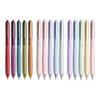 5 Colors Retractable Gel Pen 0.5mm Neutral Pen Signature Pen School Supplies