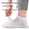 Langsha Men's Mesh Breathable Cotton Boat Socks