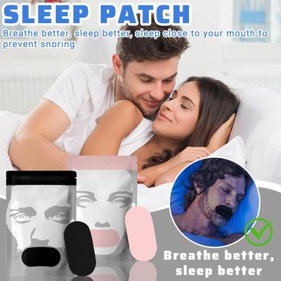 Easy To Apply Sleep Strips - Breathable Sleep Tapes With Comfortable Adhesive - 1 Pack (30 Tapes)