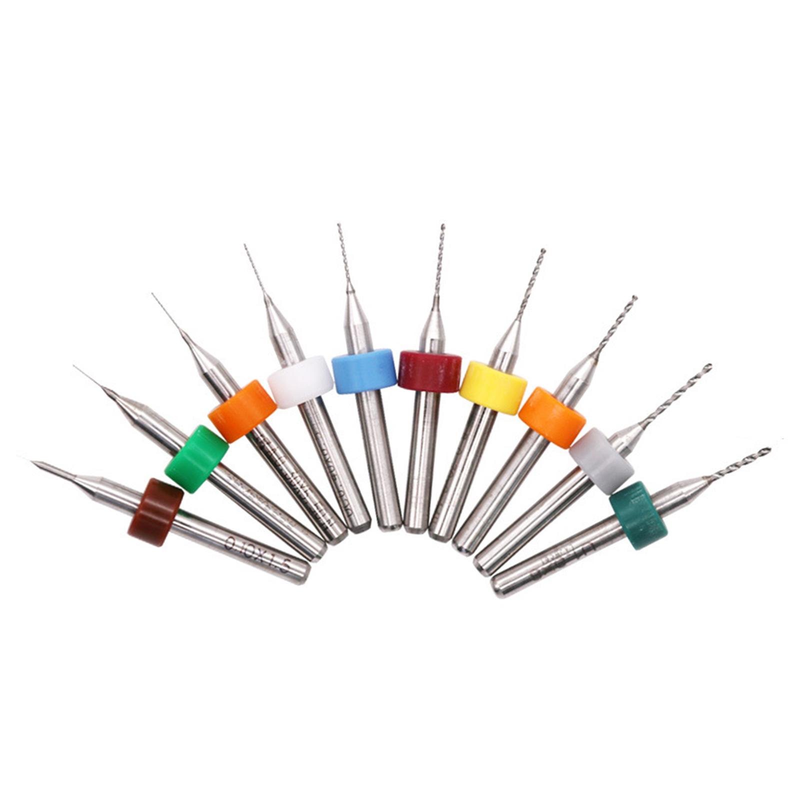 

Набор из 10 миниатюрных сверл Accurate Craft Drilling Set для печатных плат, детальной гравировки и ювелирных работ по камню A