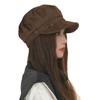 Korean Style Suede Berets Children's Autumn and Winter Baseball Caps  Versatile Face Coverings  Newsboy Caps  Big Head Girls Octagonal Caps
