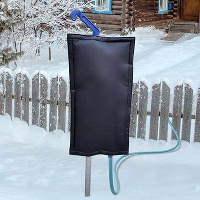Yousheng Wasserhahn-Isolierabdeckung Frostschutz Wasserdicht Isolierte Auslaufabdeckung Winter-Wasserhahnschutz für Gartenrasen-Wasserhähne Hofhydrant