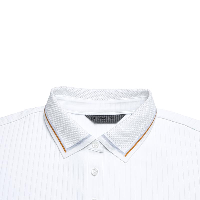 FILA Golf Series Simple Short Sleeve Skin-Friendly Polo Shirt Women tops A11W635101FWT