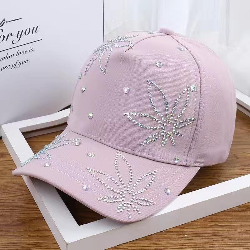 New Women's Duck Tongue Hat Sunscreen Versatile White Baseball Hat Versatile Sunshade