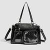 Japanese Itabag With Transparent Display Multi-pocket Shoulder Bag Fashion Tote Bag Jk Uniform Handbag Y2k Style Crossbody Bag