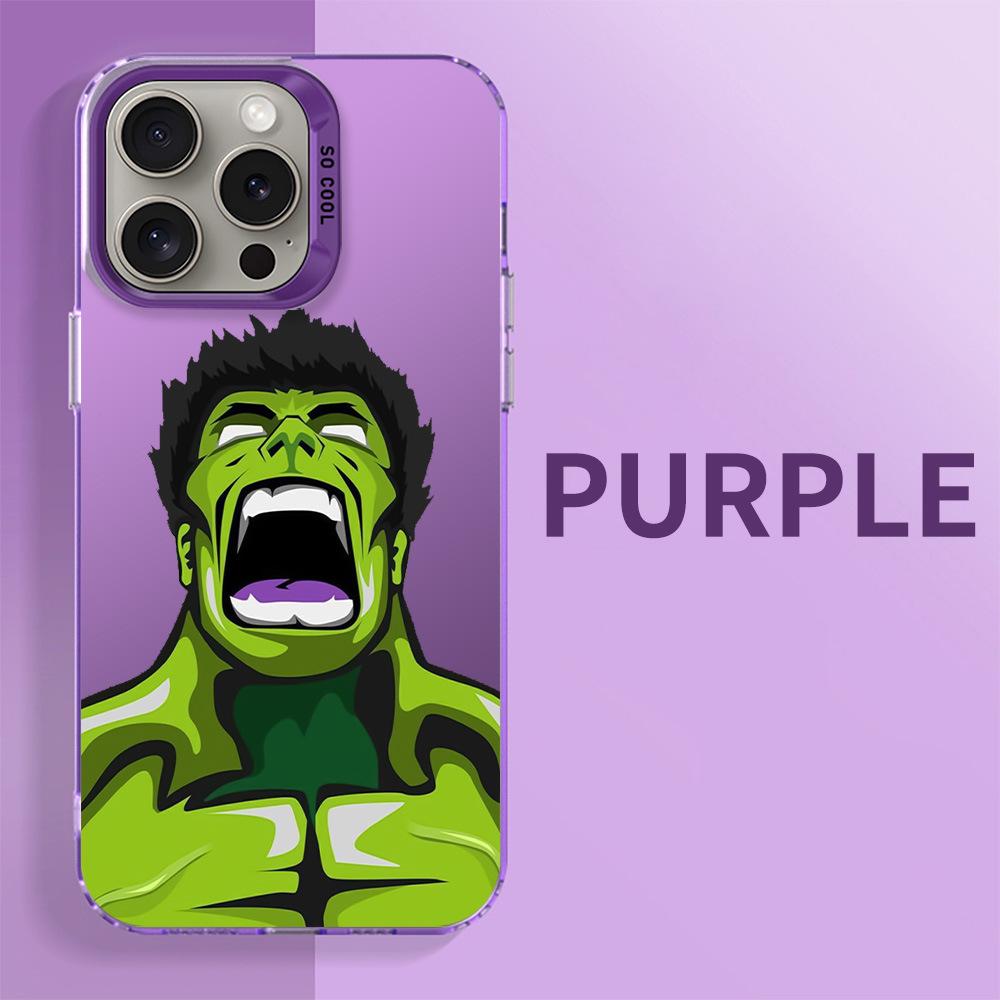 Hulk Hawk Silver Cross-Border Phone Case for iPhone 15, 14, 13, 8, 1