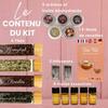 L&amp;G® - Kit thé infusion préparation et dégustation - Honeybush, Rooibos, Vert Sancha, Maté - Infuseurs inclus