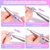 45000RPM Rechargeable Electric Nail Drill Machine Professional Nail Drills for Gel Nails Polish Portable Nail File Manicure Tool