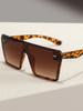 Large Frame Black Fashion Sunglasses for Women Outdoor Sports Riding Glasses Stylish and Comfortable