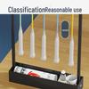 Large Capacity Racket Display Rack for Badminton & Tennis - School & Fitness Equipment Storage Basket