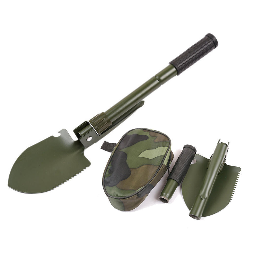 Buiten Tuinschep Kit Opvouwbare Kampeerspade Draagbare Wieden Pikhouweel Noodgeval Tuin Buiten Tuinschep Gereedschap Multitool