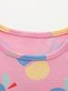 Malwee Girls' Summer Princess Dress - Stylish Printed Round Neck Short Sleeve for Kids