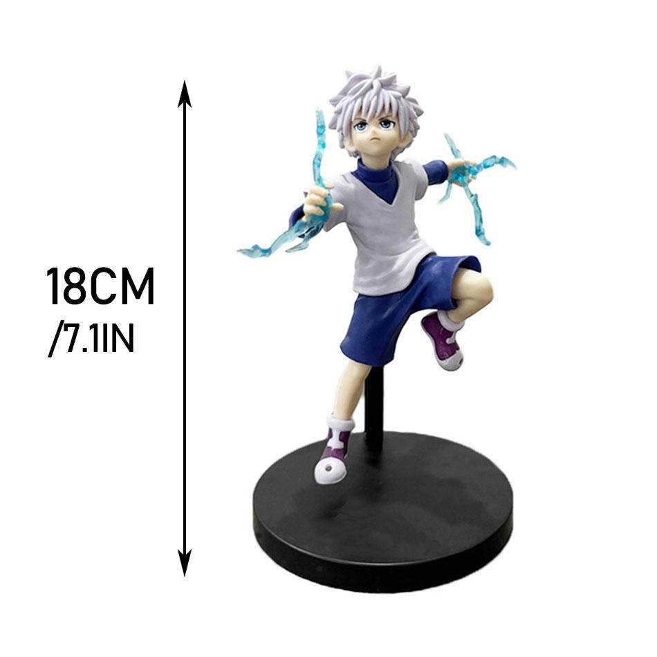 Hunter X Hunter GON FREECSS Figuras de Anime Killua Zoldyck Figura de Acción Kurapika Figura Modelo Coleccionable Decoración de Habitación de Adulto Juguetes