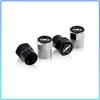 4Pcs Car Wheel Tires Bolt-in Valve Caps Badge Car Accessories  For Opel Astra C G H Insignia J K Zafira B Corsa Vectra C Corsa C