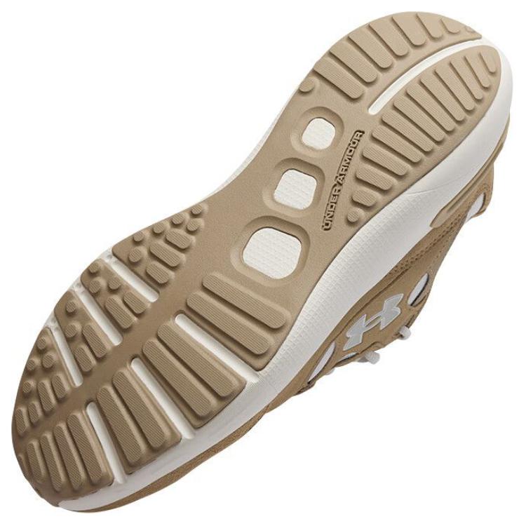 Under Armour Phantom Lux Comfortable Versatile Low-Top Lifestyle Casual Shoes Unisex sneaker Brown White 3028615-263