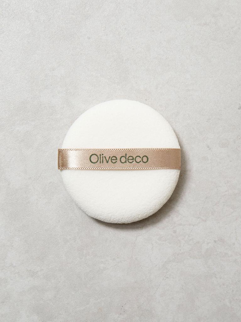 Olive Deco Round Karon Makeup Puff (65mm)