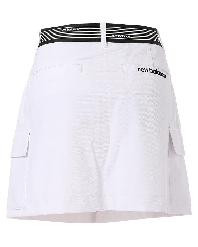 Golf Cargo Skirt to the 3 [New Balance] Women's (Stretchy/Cool touch) / 012-5134504 030_White [LL]