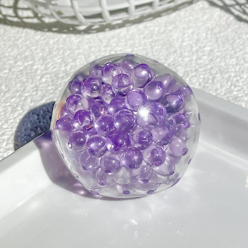 

Creative Explosion Beads Noisy Ball Stress Relieving Toys Slow Rebound Toy Fidget Toy Children Decompression Toys світло-синій колір