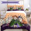 3pcs Hocus Pocus Bedding Set Duvet Cover Closure Includes 1 Duvet Cover & 2 Pillowcases, Soft and Comfortable for All Seasons.