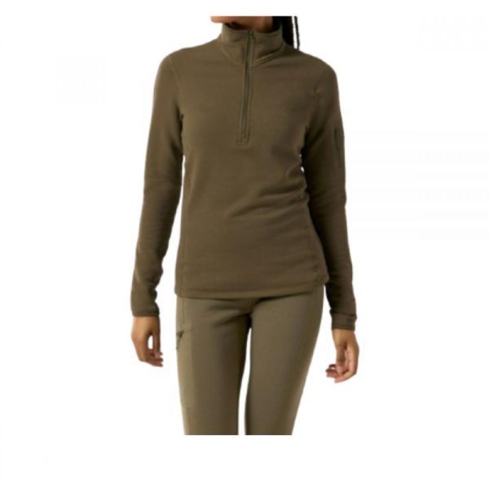 Arc Teryx Women S Kyanite baSe Layer Zip Neck  Atofwx9065tat TATSU/S (around 90)