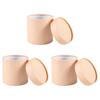 3Pcs Flower Packaging Box Set Round Flower Box Elegant DIY Box for Valentine's Day Wedding Decoration