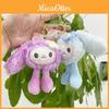 Soft And Cuddly Cartoon Rabbit Plush Keychain Doll Perfect For Backpack Accessory