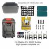 10/15/20 Core 18650 Battery Case 21V BMS Box Battery Storage Box for Makita Power Tools