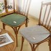 Comfortable Memory Foam Pad Chair Pad, Dining Cushion with Ties, Anti-slip Bottom, Washable Office Cover, Soft Thick Warm Seat for Autumn Winter Teddy
