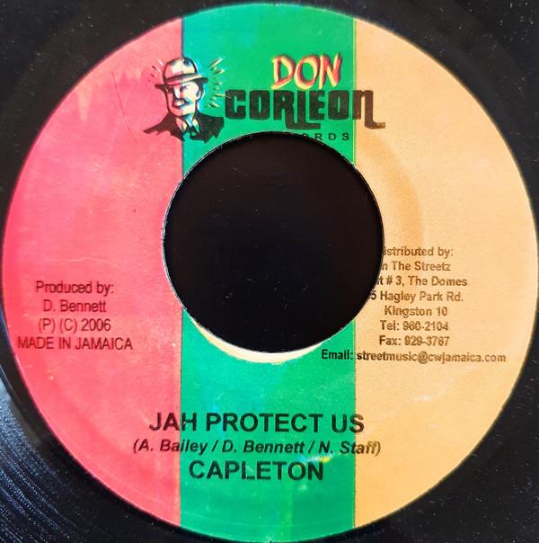

7-дюймовая пластинка CAPLETON - Jah Protect Us NONE Don Corleon Rec 2006 Ямайка Регги, Ска и Даб Б/У