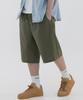 PIANER Linen-Like Bermuda Shorts (Khaki)