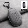 Car Styling Remote Key Case Cover Shell Protection Auto Keychain Bag Accessories For Bentley Bentayga 2017-2021 2AHMV-YK1