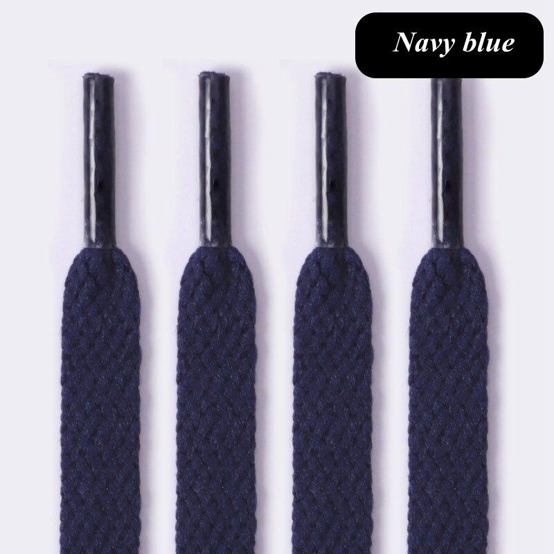 1Pair 36colors Flats Shoelaces Classic Shoe Laces Off Sneaker White Sports Men Women Children Shoelace Casual Shoe Strings