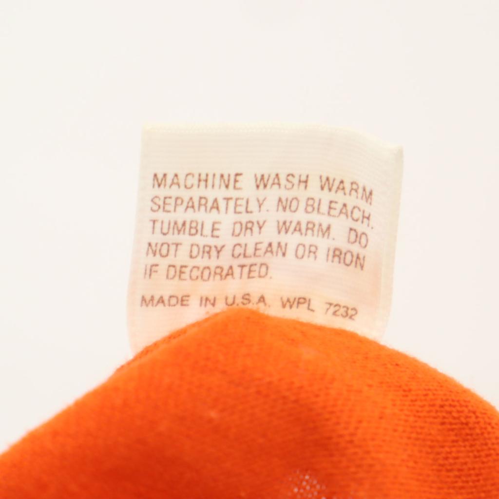 Sportswear 70s 80s Made In USA Vintage Back Print Short Sleeve T-shirt Men's Used