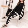 Fashion Casual Sports Suit for Women Spring and Autumn Loose Long-sleeved Trousers Thin Sweatshirt Two-piece Set