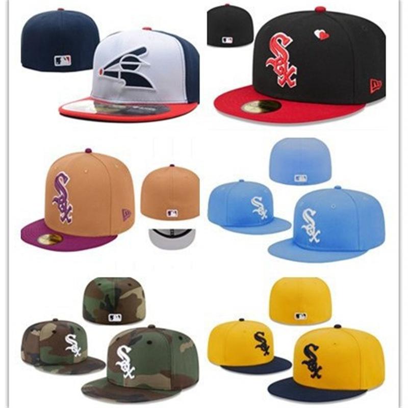 Chicago White Sox SX Full-face sun protection hat for couples, embroidered sun hat, fully enclosed