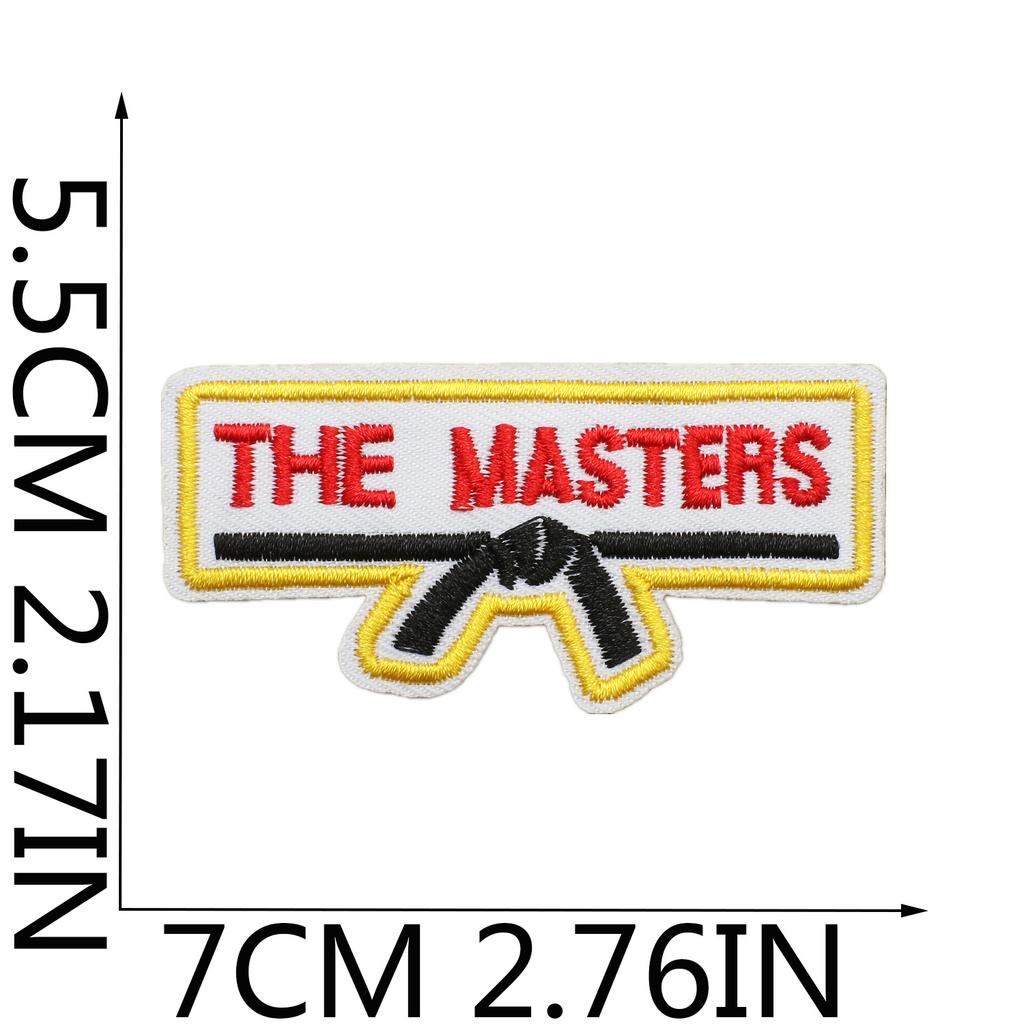 Sports Ball Embroidery Cloth Sticker Golf Patch Sticker Bag Decoration Gold Silk Embroidery Club Computer Embroidery Chapter Boy