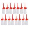 15Pcs 150ml Sewing Machine Oil Can Plastic Bottle Dispenser Oiler Transparent for Liquid
