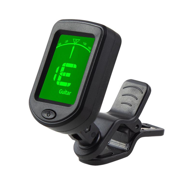 ROCKHOUSE Universal Electronic Tuner for Guitar, Ukulele, and Violin