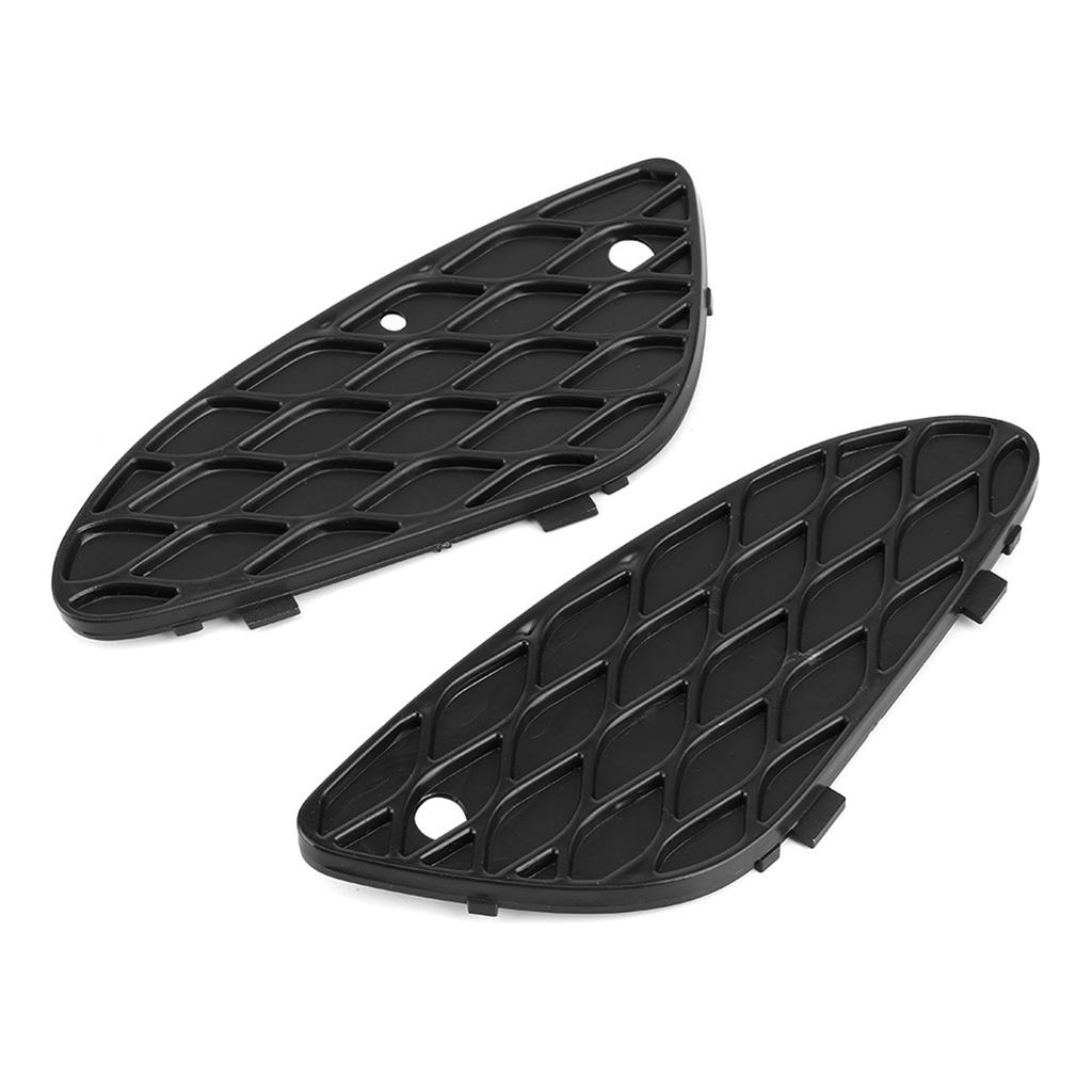 Pair of Front Bumper Grill Cover Mesh Grille 2118850353 Fit for Mercedes Benz E Class W211 E320 E350 E500 2003 2006
