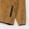 Outerwear Long Sleeve Stretch Thermal Windproof Relax Fit Script Logo Zip Hooded Jacket Sports Beige M [Champion] Men's C3-YS606